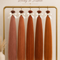 Reds & Coppers Collection | Premium I-Tip Human Hair Extensions