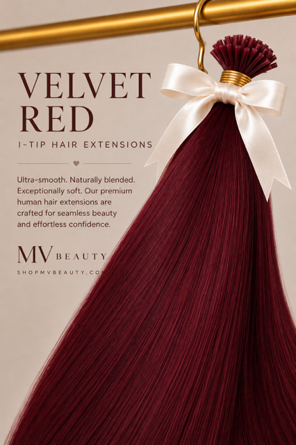 Reds & Coppers Collection | Premium I-Tip Human Hair Extensions