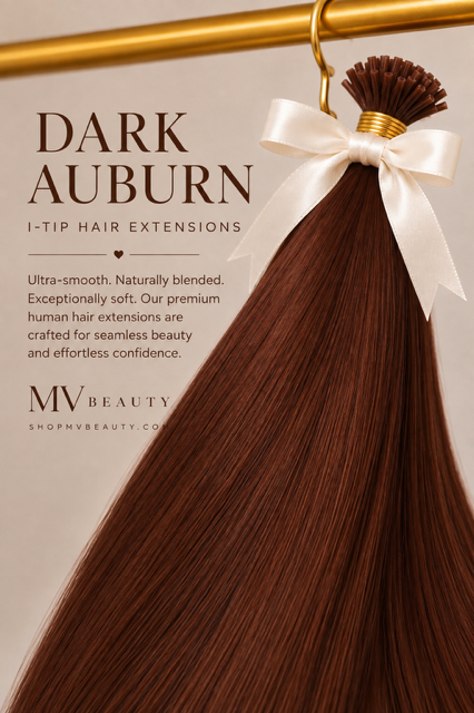 Reds & Coppers Collection | Premium I-Tip Human Hair Extensions