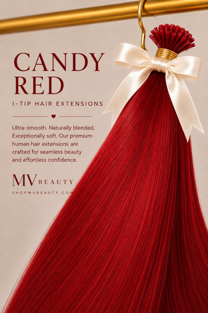 Reds & Coppers Collection | Premium I-Tip Human Hair Extensions